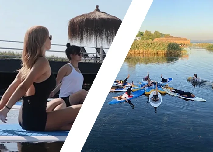 sapanca club aquatix su sporlari sup pilates ve sup yoga